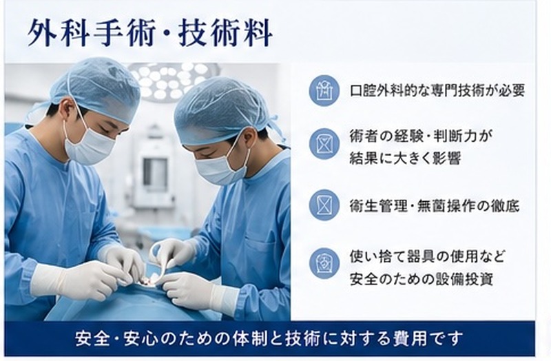 インプラント外科手術・技術料