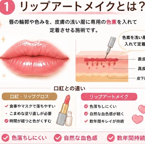 リップアートメイクとは