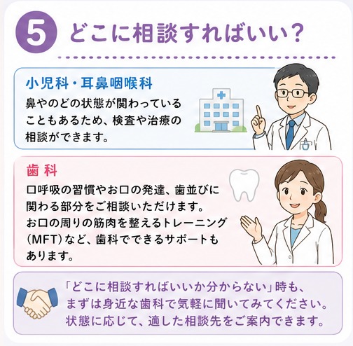 子どものいびき・口呼吸 セクション5