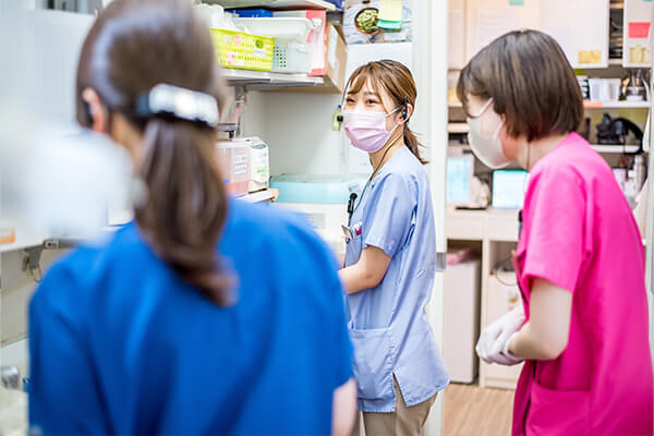 STEP02　院内見学実施